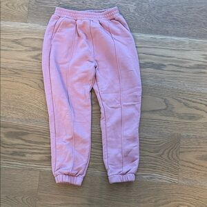 Zara Blush Pink Kids Sweatpants (never worn)